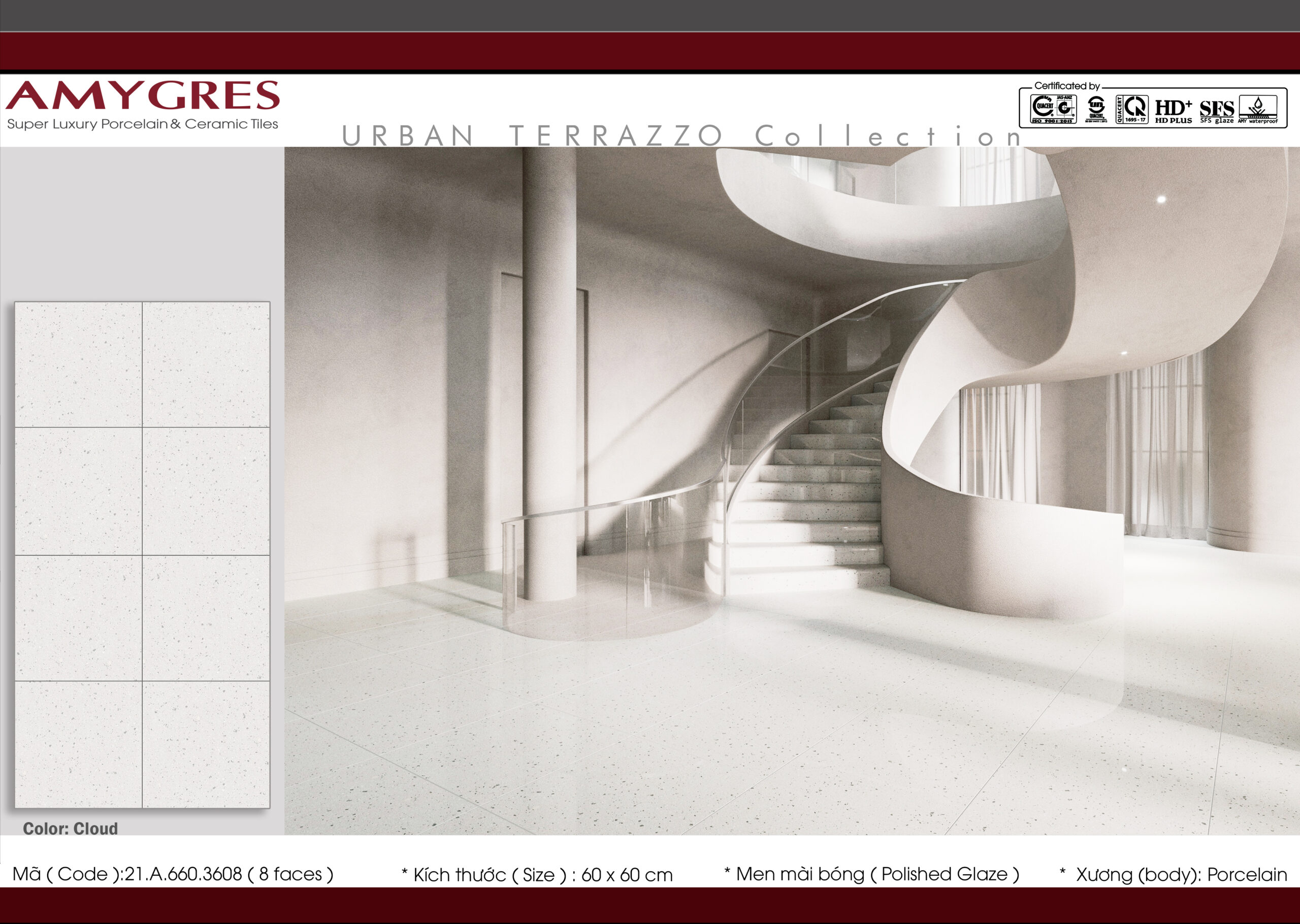 Urban Terrazzo- 21.A.660.3608 pc